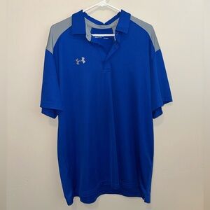 Under Armour Men's Blue Polo Shirt